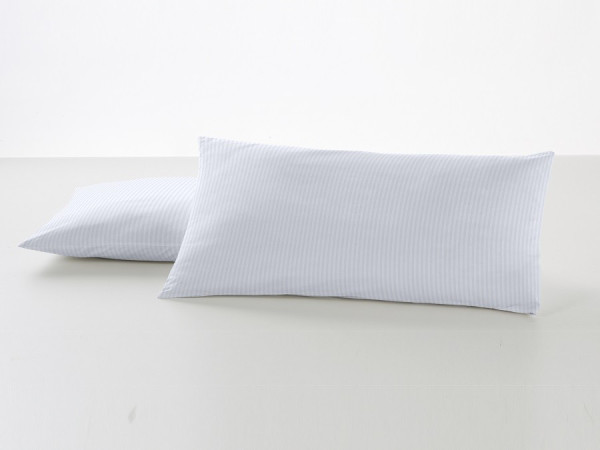 Funda almohada satén listado 300 hilos