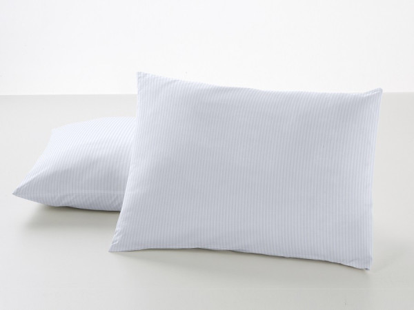 Funda almohada satén listado 300 hilos