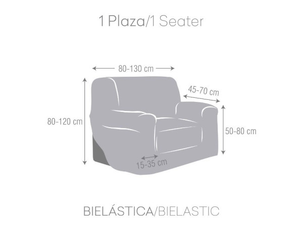 Funda Sofa Bielástica Premium Eysa SALSA