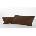 Funda de almohada COMBI LISOS 025-CAFE