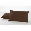 Funda de almohada COMBI LISOS 025-CAFE