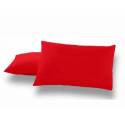 Funda de almohada COMBI LISOS 357-ROJO V.