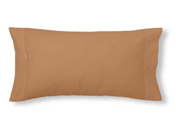Funda de almohada COMBI LISOS. 100% algodón (144 hilos) 006-MARRON