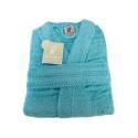 Albornoz Infantil Trovador CALYPSO -TURQUESA