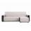 Funda Sofá Chaise Longue Práctica Impermeable GLACIAR