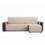 Funda Sofá Chaise Longue Práctica Impermeable GLACIAR