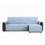 Funda Sofá Chaise Longue Práctica Impermeable GLACIAR
