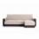 Funda Sofá Chaise Longue Práctica Acolchada PURE ALGODÓN