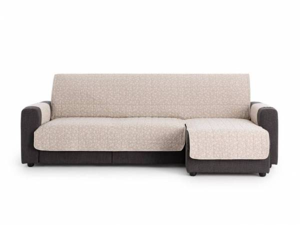 Funda  Sofá Chaise Longue Práctica Acolchada PURE ALGODÓN