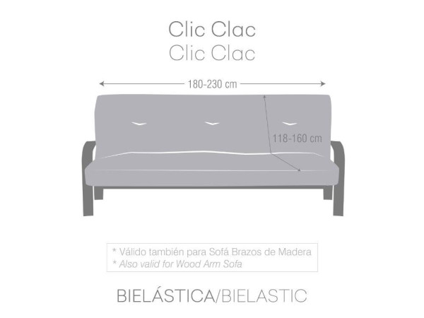 Funda Sofa Clic Clac Eysa THOR