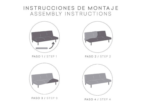 Funda Sofa Clic Clac Eysa THOR