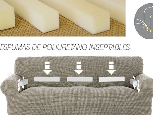Espumas sujección