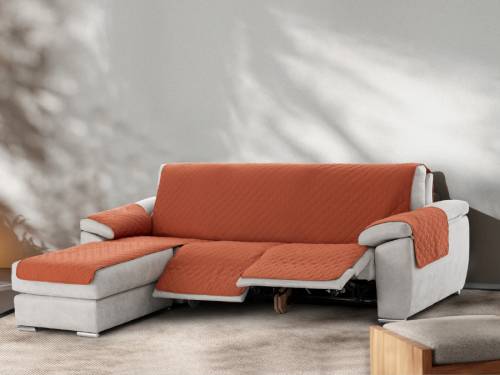 Funda Chaiselongue +Relax Acolchada Reversible Eysa NORUEGA