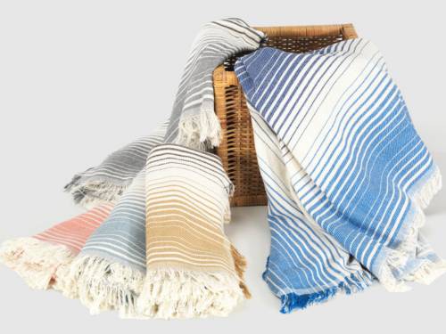 Fouta de algodón reciclado Ibiza