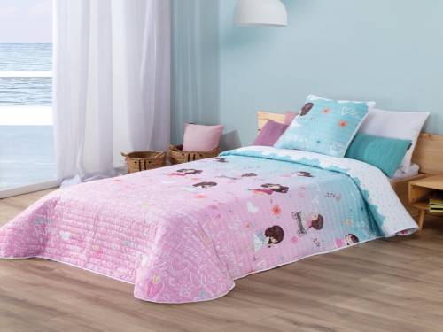Colcha Bouti Manterol SPOT JUNIOR 605 CORAZONES