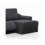 Funda Sofá Chaise Longue Relax Súper Elástica Brazo Corto NIAGARA