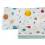 Juego de sábanas estampado Space
