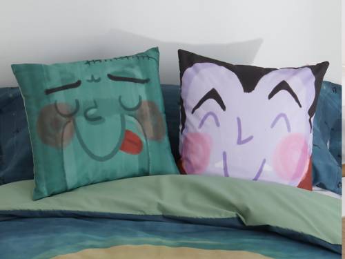 Pack de dos fundas de cojín Draky