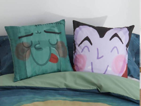 Pack de dos fundas de cojín Draky
