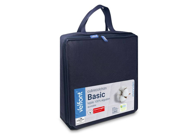 Cubrecolchón Algodón Impermeable Velfont BASIC