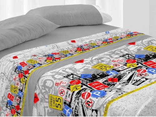 Juego Sabanas Burrito Blanco FASHION 123