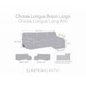 Funda Chaise Longue Elástica ULISES
