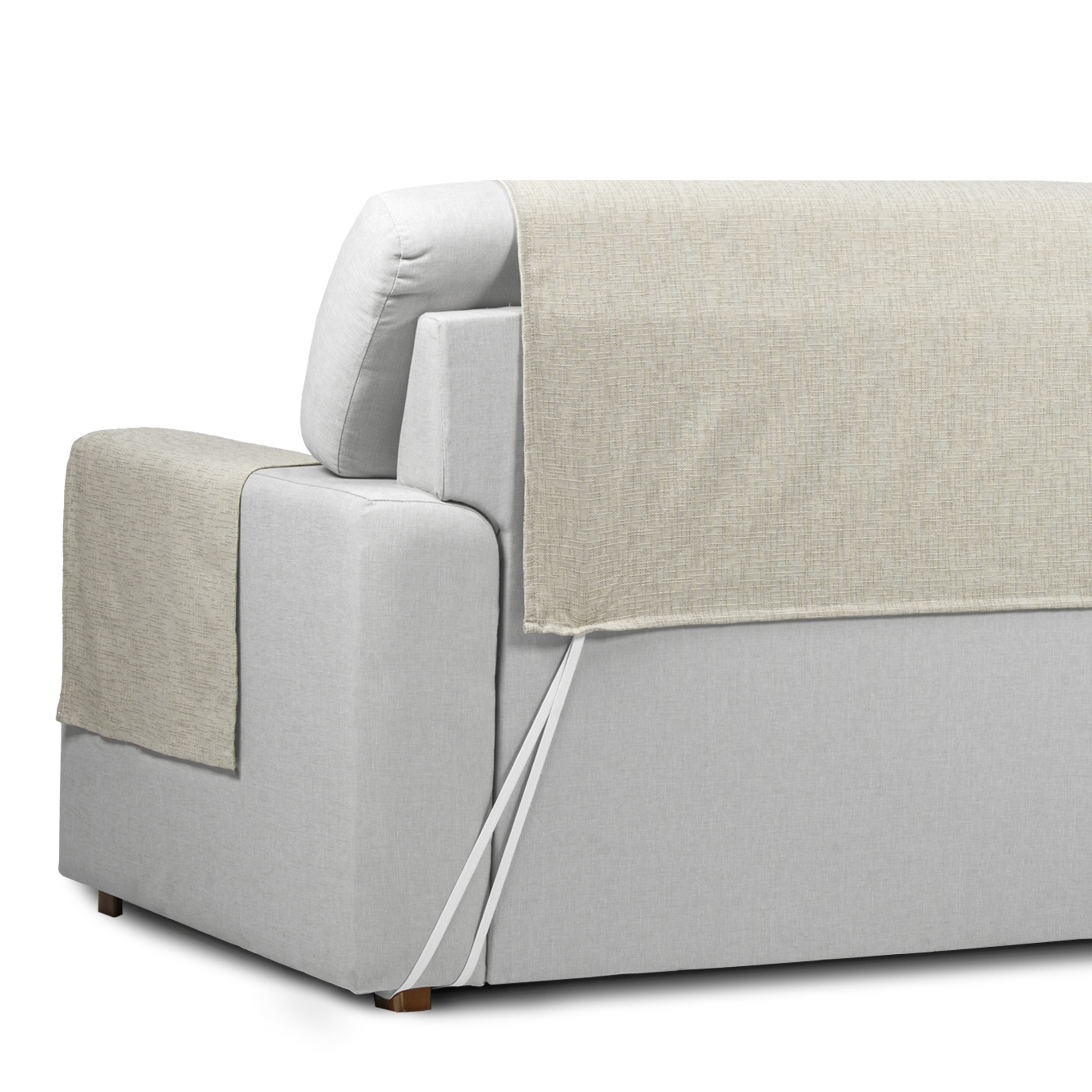 Gomas traseras funda sofá practica