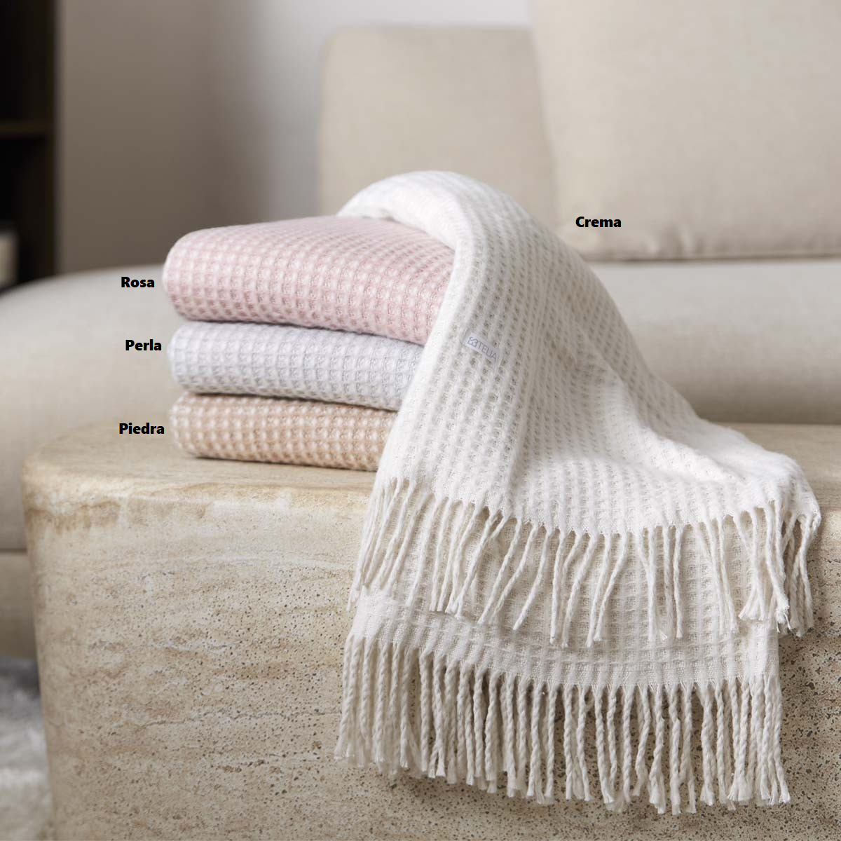 Colorido Manta sofa Milan Estelia