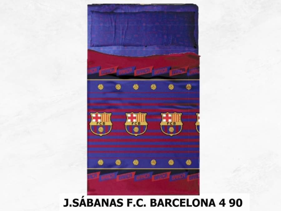 Juego Sábanas F .C. Barcelona BALÓN