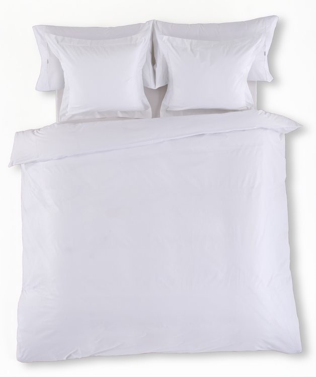 Funda nórdica COMBI LISOS. 100% algodón (144 hilos) 001-BLANCO
