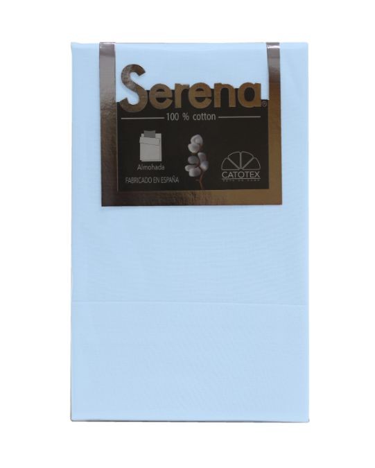 Funda Almohada Lisa SERENA 100% Algodón 144 hilos