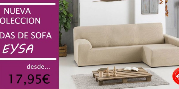 Nueva colección fundas de sofá EYSA
