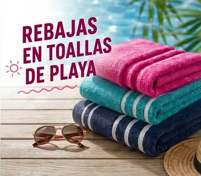 REBAJAS TOALLAS PLAYA